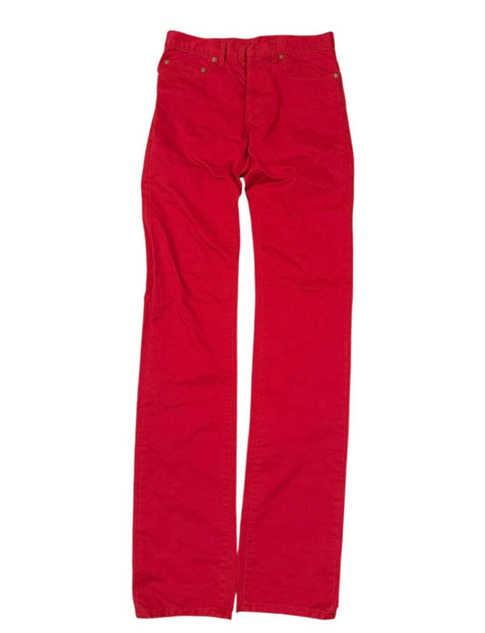 Dior SS05 Red Denim